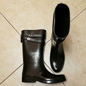 COACH Rain Boots - Authentic